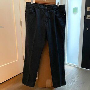 Tommy Bahama 5 Pocket Straight Leg Cotton Tencel Blend Chino Pants Navy 36x32